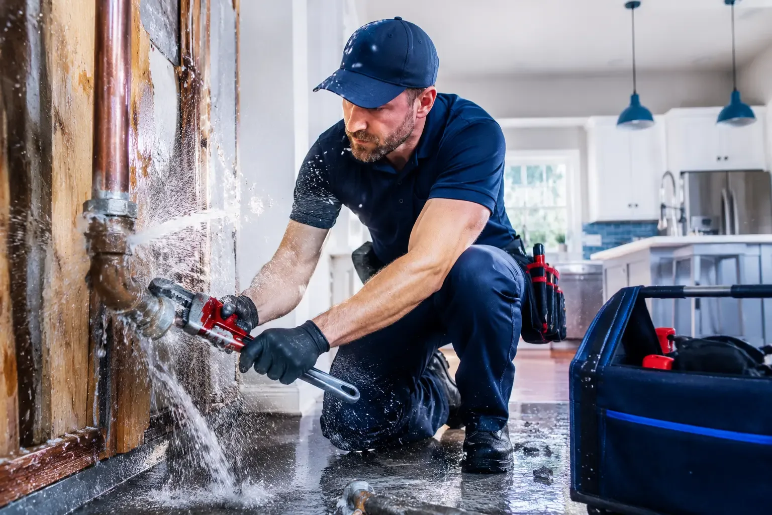 Local emergency pipe repair professionals in Herington, KS
